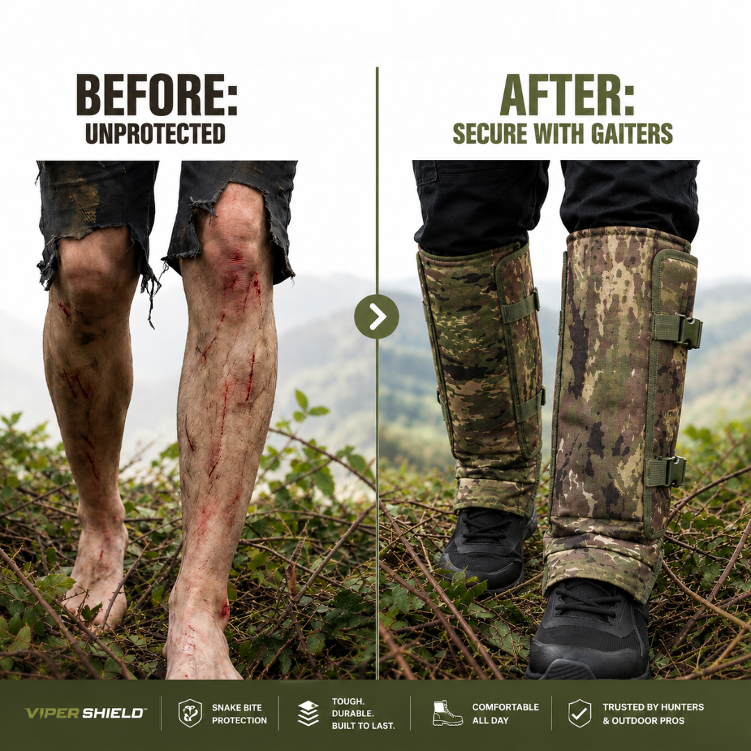 Tactical Leg Gaiters|Snake & Thorn Proof