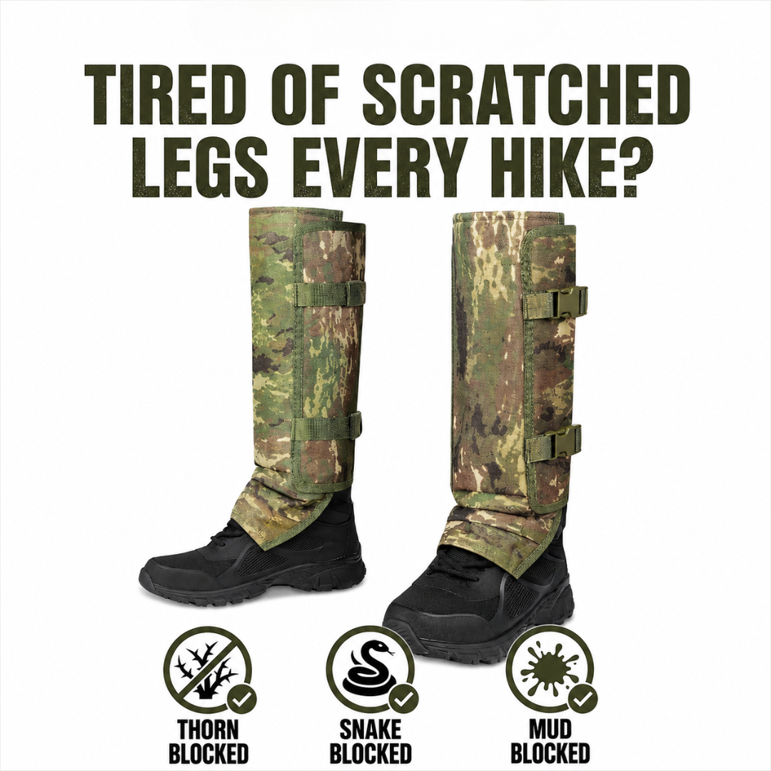 Tactical Leg Gaiters|Snake & Thorn Proof